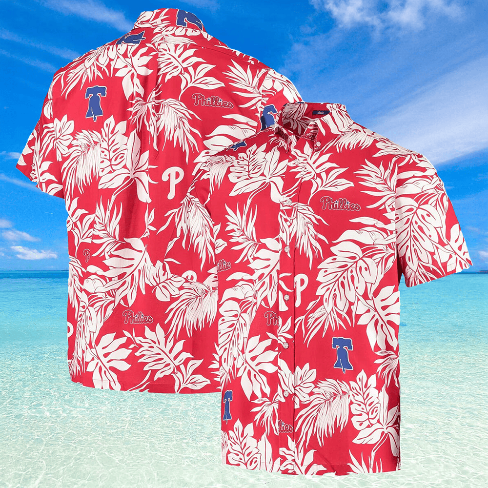 Phillies Hawaiian Shirt Philadelphia Phillies Merch Baseball Team Gift Ideas-1