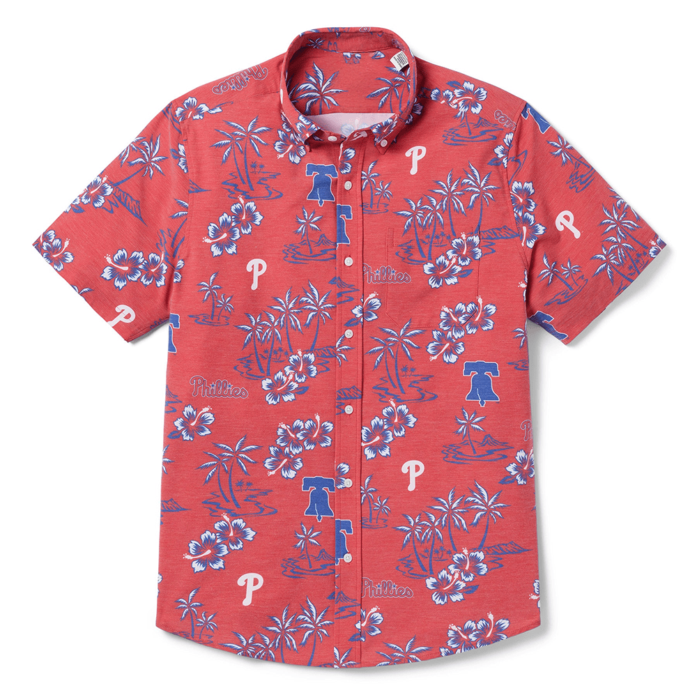 Phillies Hawaiian Shirt Philadelphia Phillies Merch Fathers Day Presents For Baseball Lovers-1