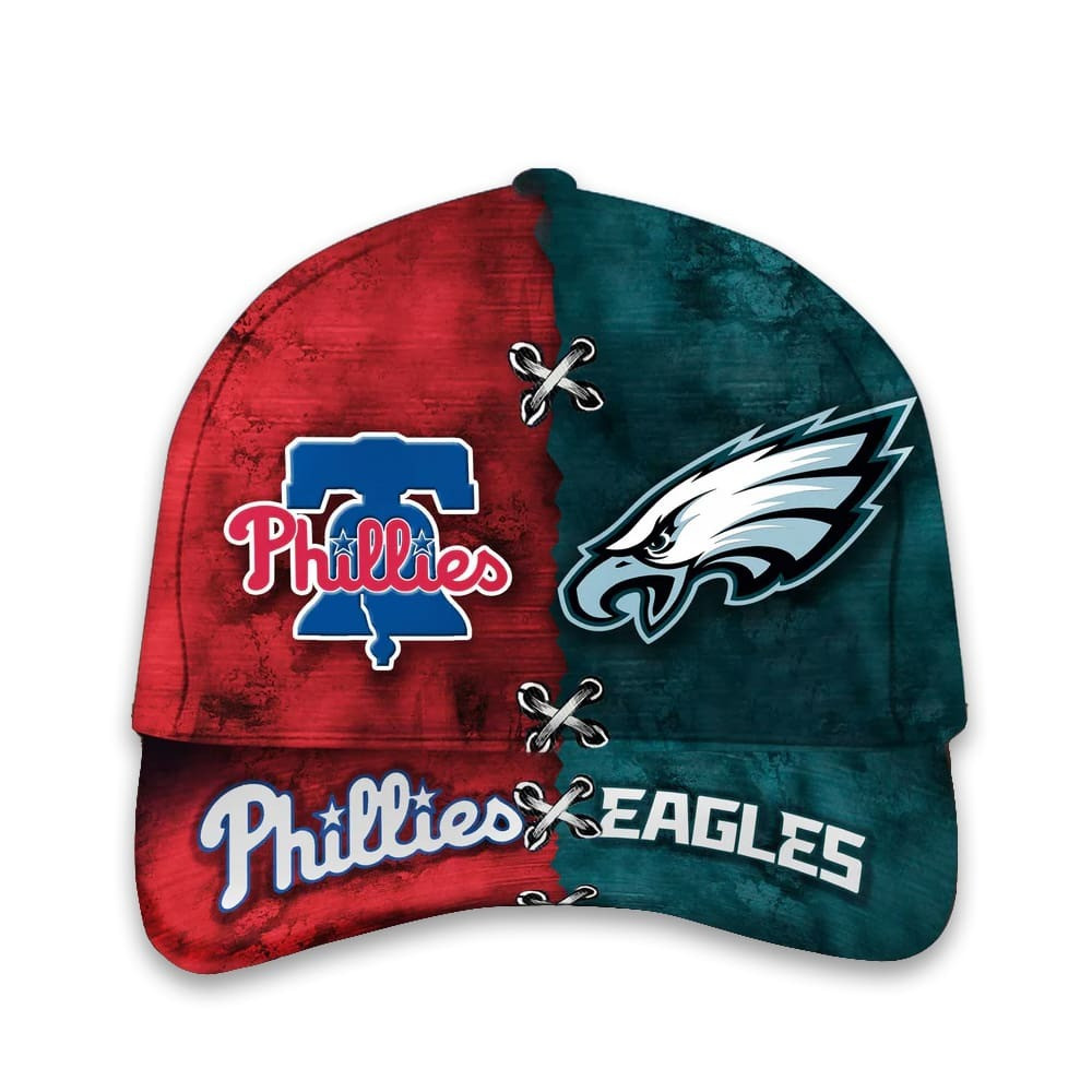 Phillies x Eagles Hat Fathers Day Gift From Daughter-1