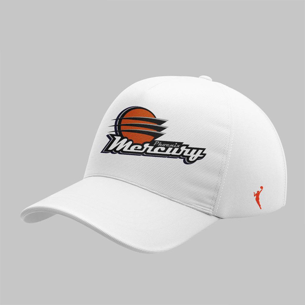 Phoenix Mercury Nurses 2025 White Hat Fan Merch Gifts For Men Women-1