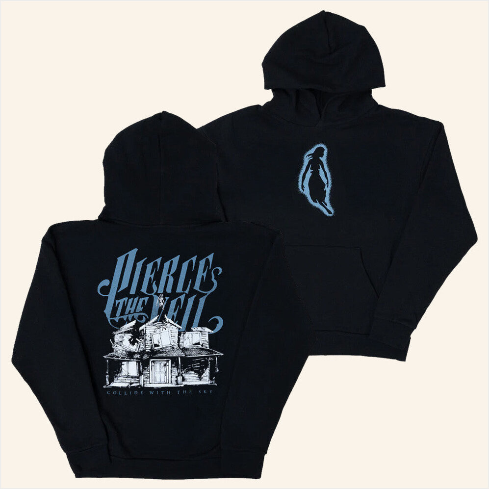 Pierce The Veil Merch Collide With The Sky Hoodie Best Gifts For Friends Birthday Gifts For Him-1