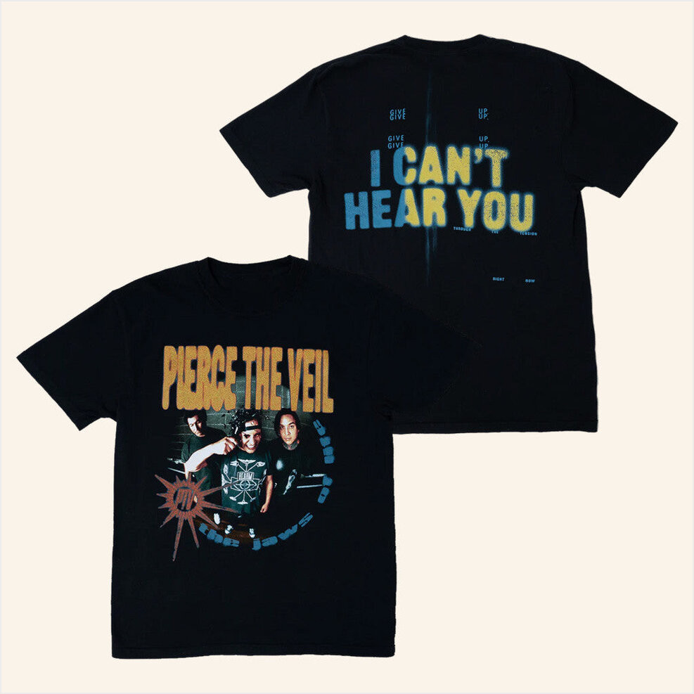 Pierce The Veil Merch Jaws Of Life Photo T-Shirt Gifts For Dudes Birthday Gifts For Friends-1
