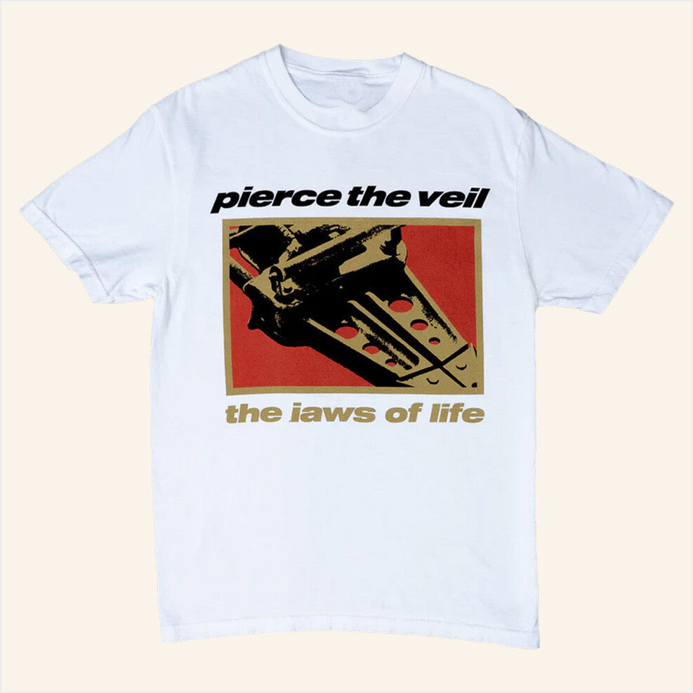 Pierce The Veil Merch The Jaws Of Life T-Shirt Gift Ideas For Friends Birthday Gifts For Fans-1