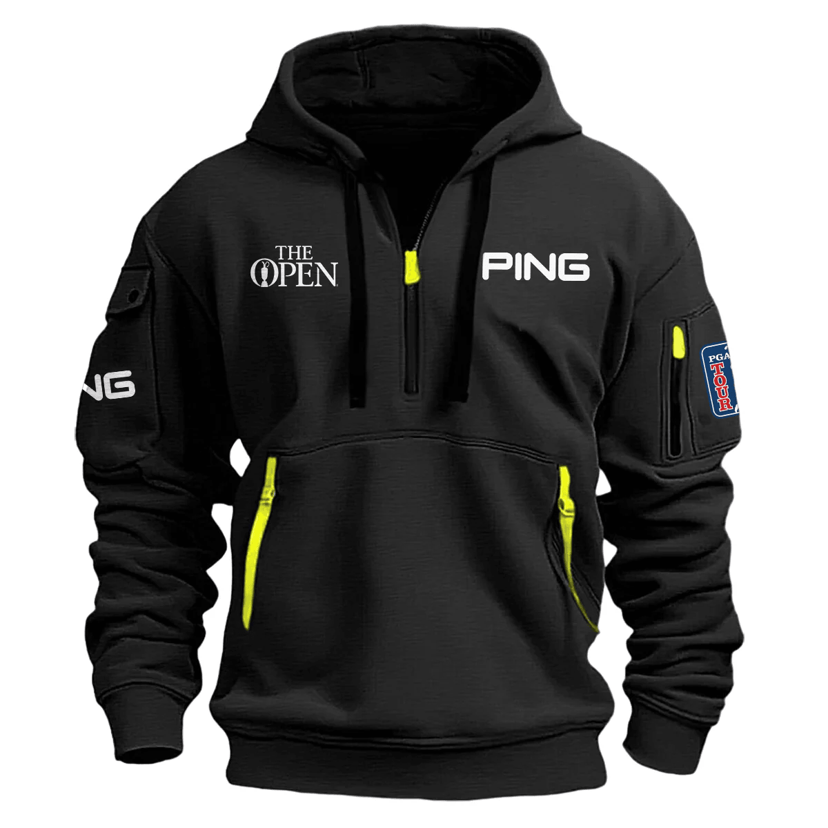 Ping 2025 The Open Championship Hoodie Half Zipper Golf Merch Father's Day Presents-1 Ping 2025 The Open Championship Hoodie Half Zipper Golf Merch Father's Day Presents-1