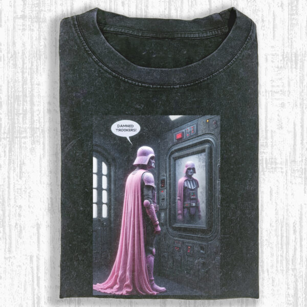 Pink Darth Vader Tshirt Unique Gifts For Star Wars Lovers-1