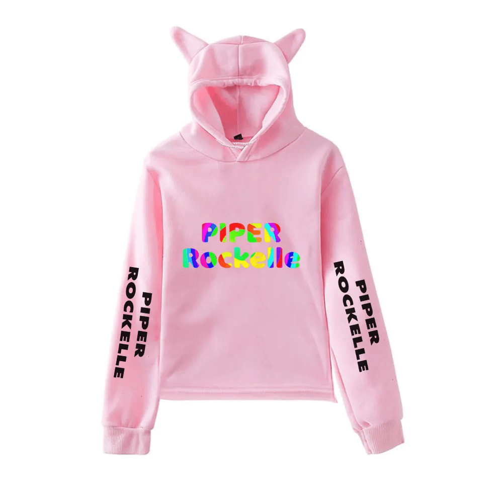 Piper Rockelle Merch Piper Rockelle Cat Ear Hoodie Mother's Day Gift Ideas For Wife-1