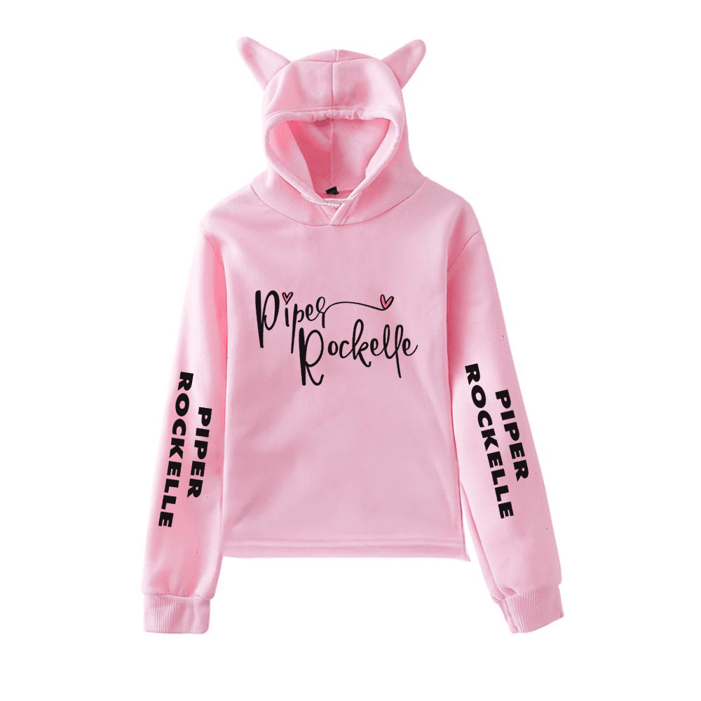 Piper Rockelle Merch Piper Rockelle Cat Ear Hoodie Mother's Day Gifts For Daughter-1