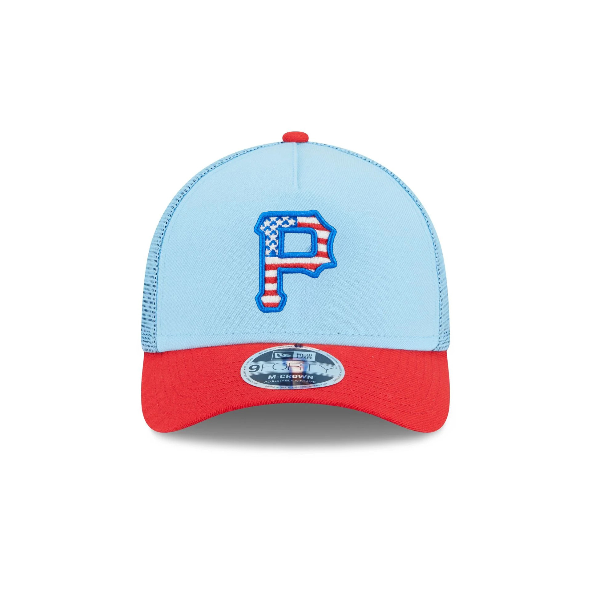 Pittsburgh Pirates 4th Of July Hat 2025 MLB Independence Day Merch Trucker Hat Father Gifts-1