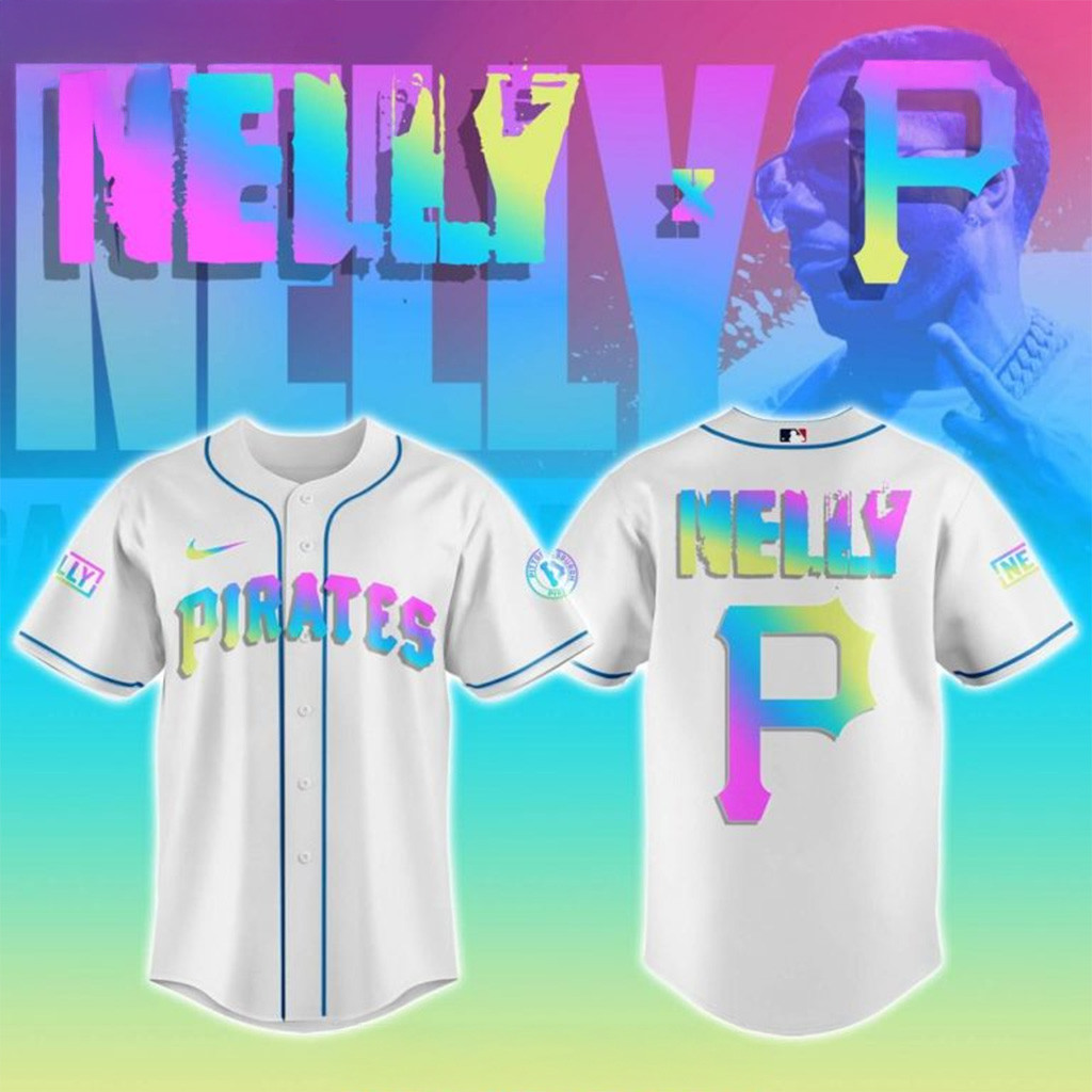 Pittsburgh Pirates Collab Nelly Limited Edition Baseball Jersey-1