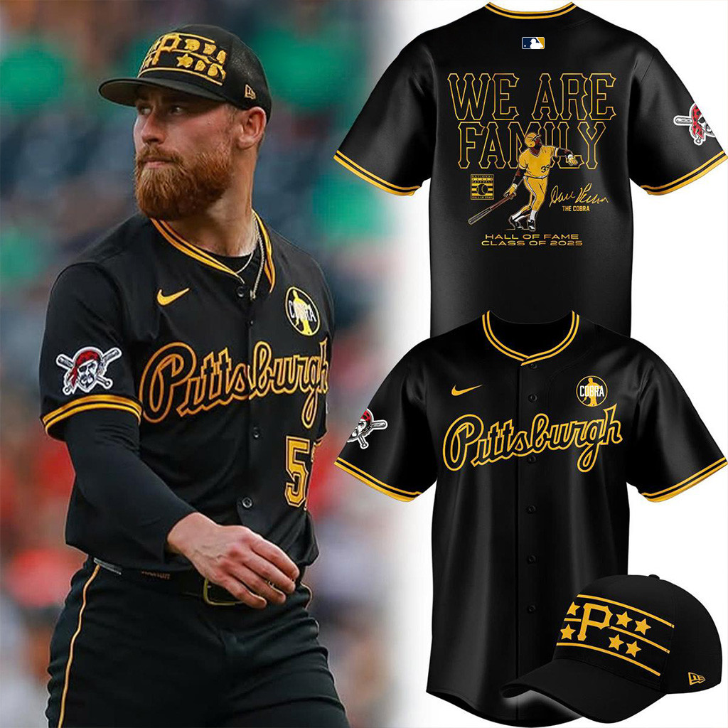 Pittsburgh Pirates Honor The Legacy Hall Of Famer Dave Parker 2025 Jersey Pittsburgh Pirates Merch-1