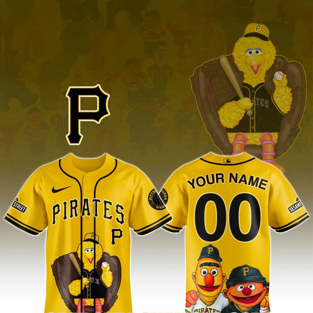 Pittsburgh Pirates X Seasame Jersey-1