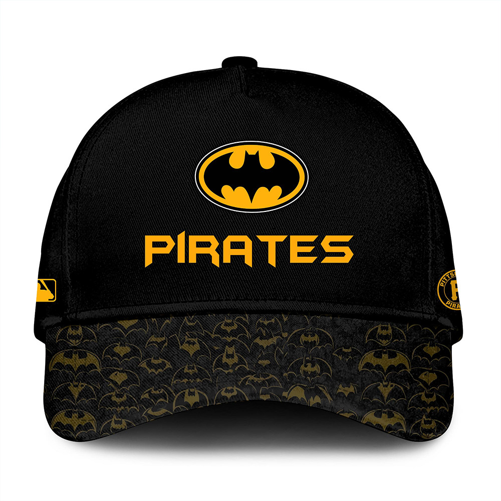 Pittsburgh Pirates x DC Batman Game Night Hat Best Gifts For Baseball Fans-1