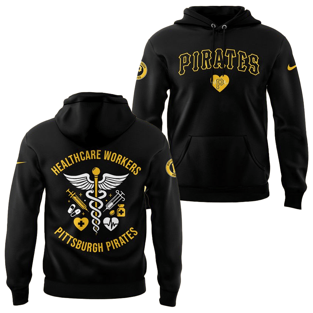 Pittsburgh Pirates x Healthcare Appreciation Night Hoodie Pittsburgh Pirates Merch For Fans-1