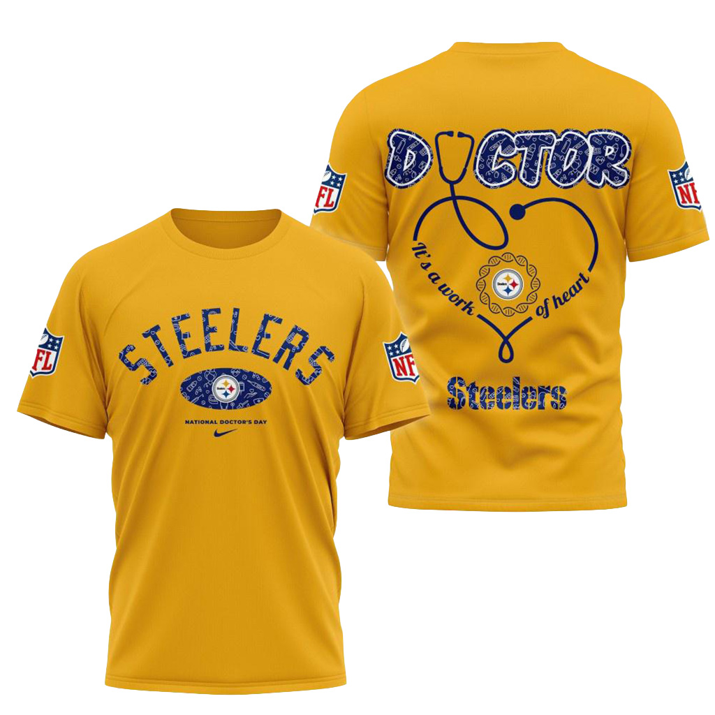 Pittsburgh Steelers NFL National Doctors Day Shirt Pittsburgh Steelers Merch Gifts For Him-1