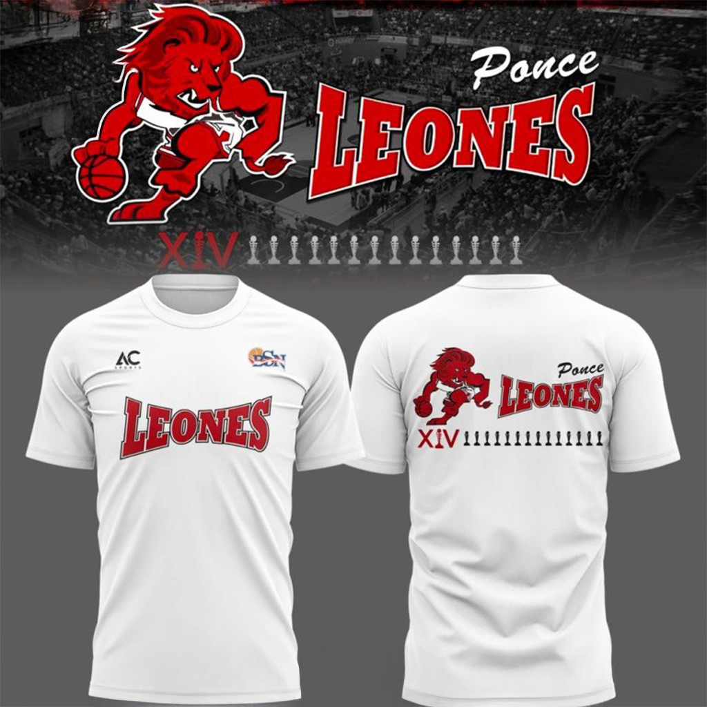 Play Offs Leones De Ponce BSN T-Shirt Fan Merch Best Gifts For Husband-1