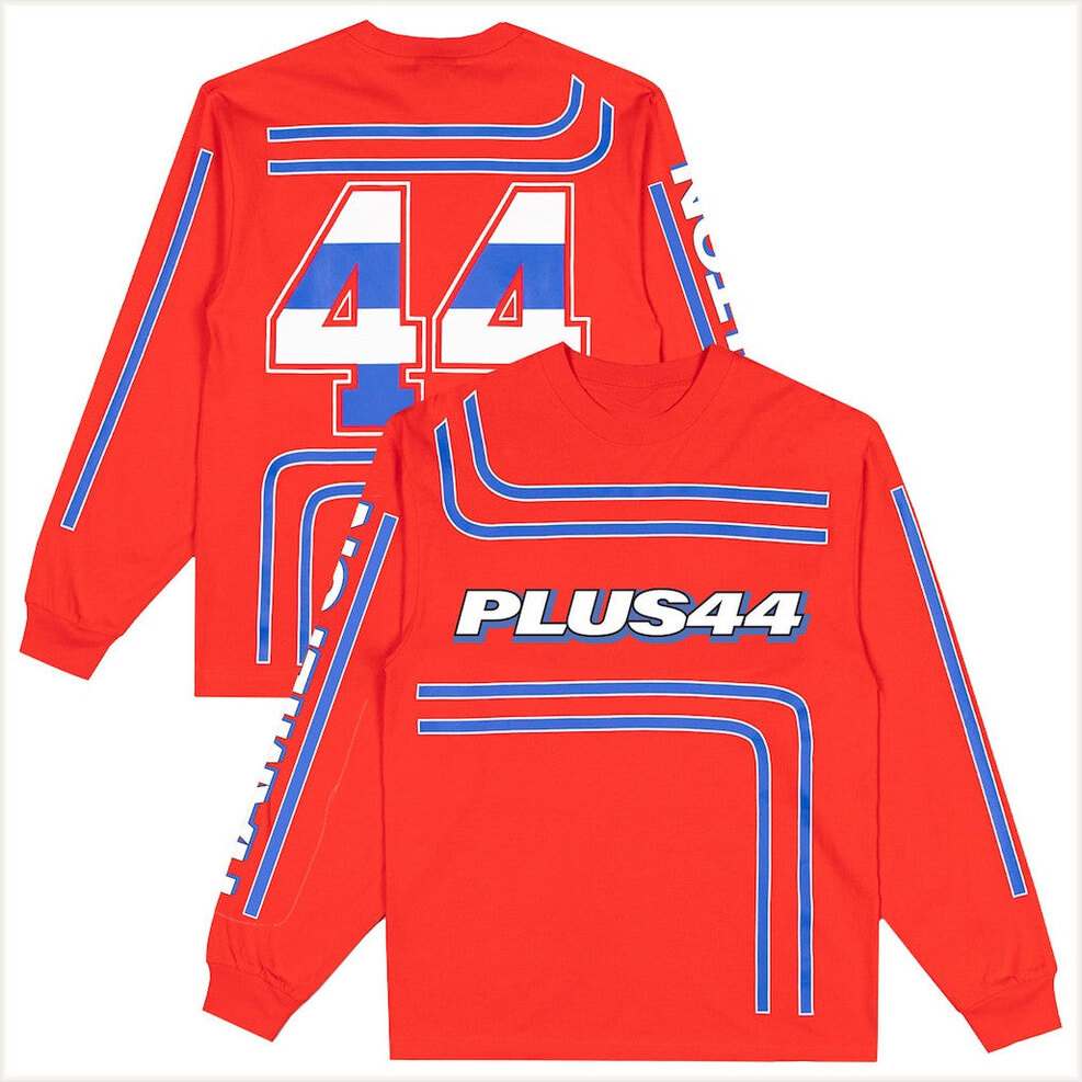 Plus44 World Merch Plus44 Vintage Racing Long Sleeve T-Shirt Friends Gifts Gifts For BFF-1