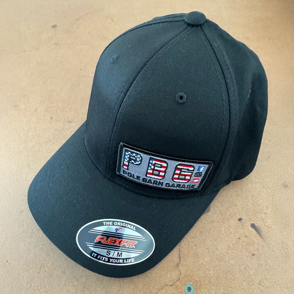 Pole Barn Garage Merch PBG Merch PBG 6277 Black Hat Dad Gifts For Father's Day 2025-1