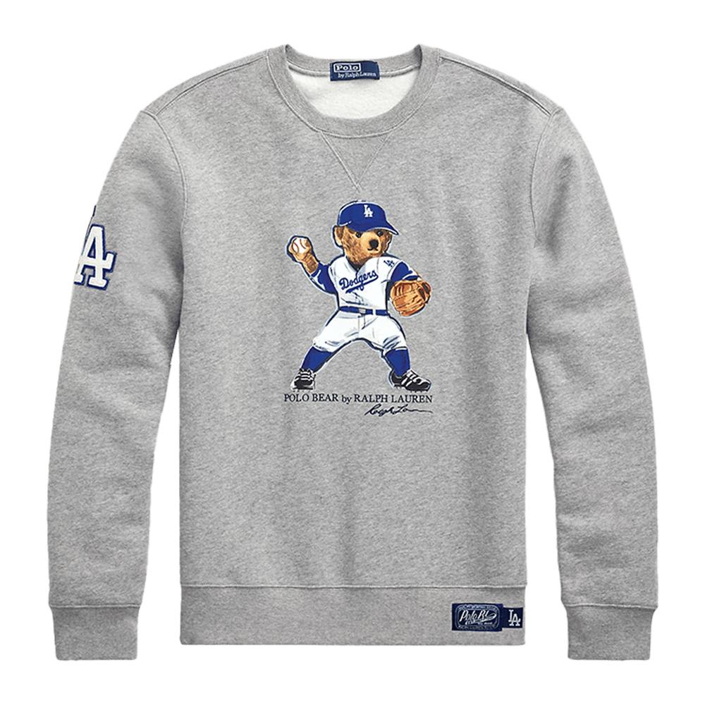 Polo Ralph Lauren Dodgers Sweatshirt Baseball Lovers Gifts For Father's Day-1