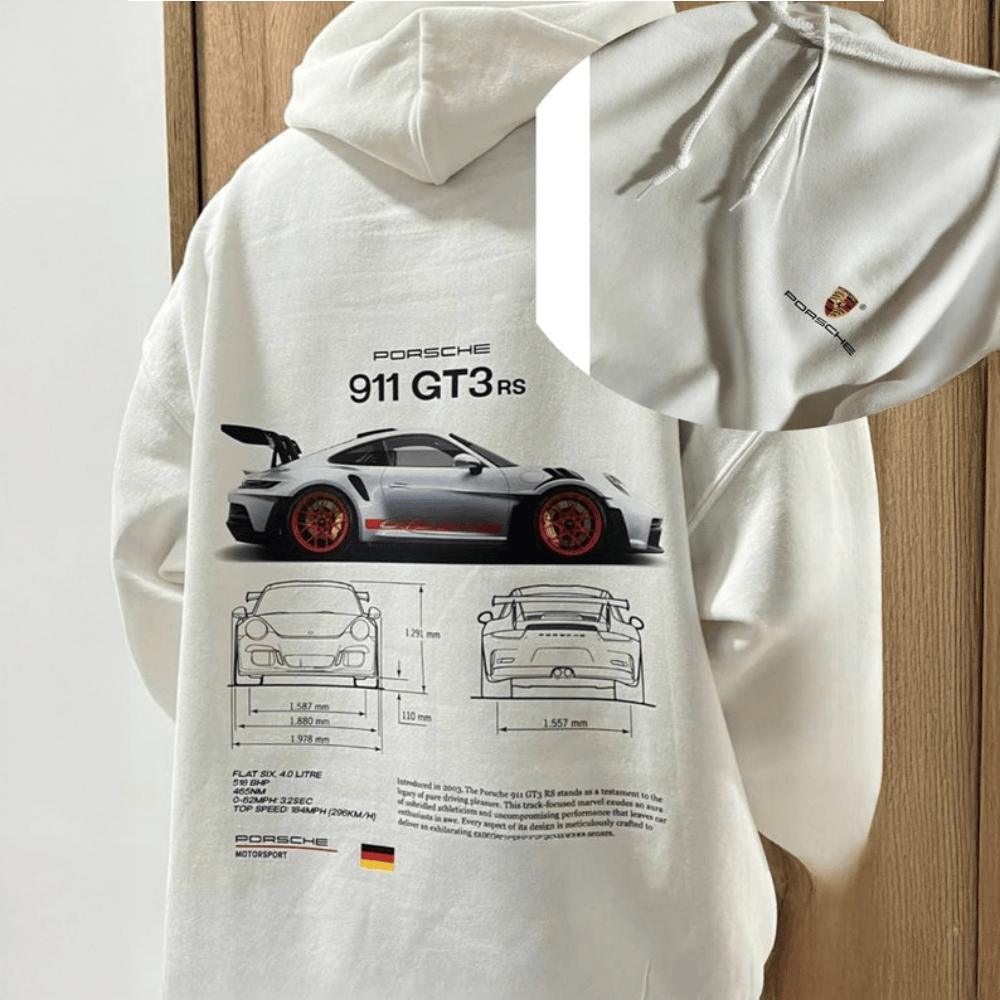 Porsche Hoodie Good Fathers Day Gifts For Car Lovers-1