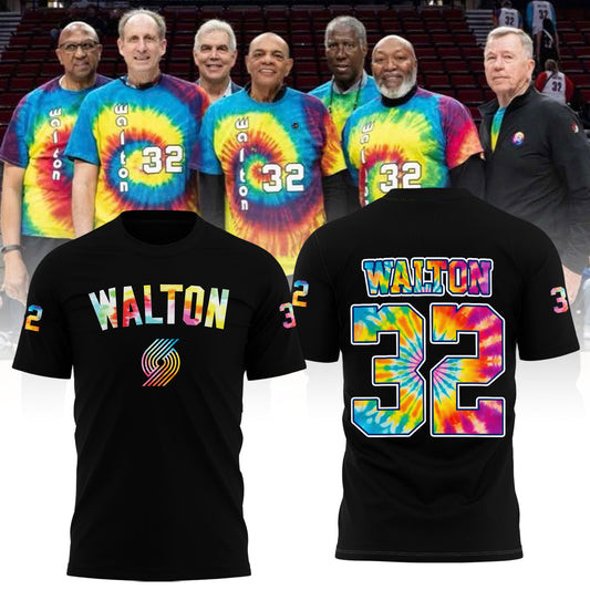 Portland Trail Blazers Limited Edition Bill Walton Tribute Shirt Basketball Fan Gift Ideas-1