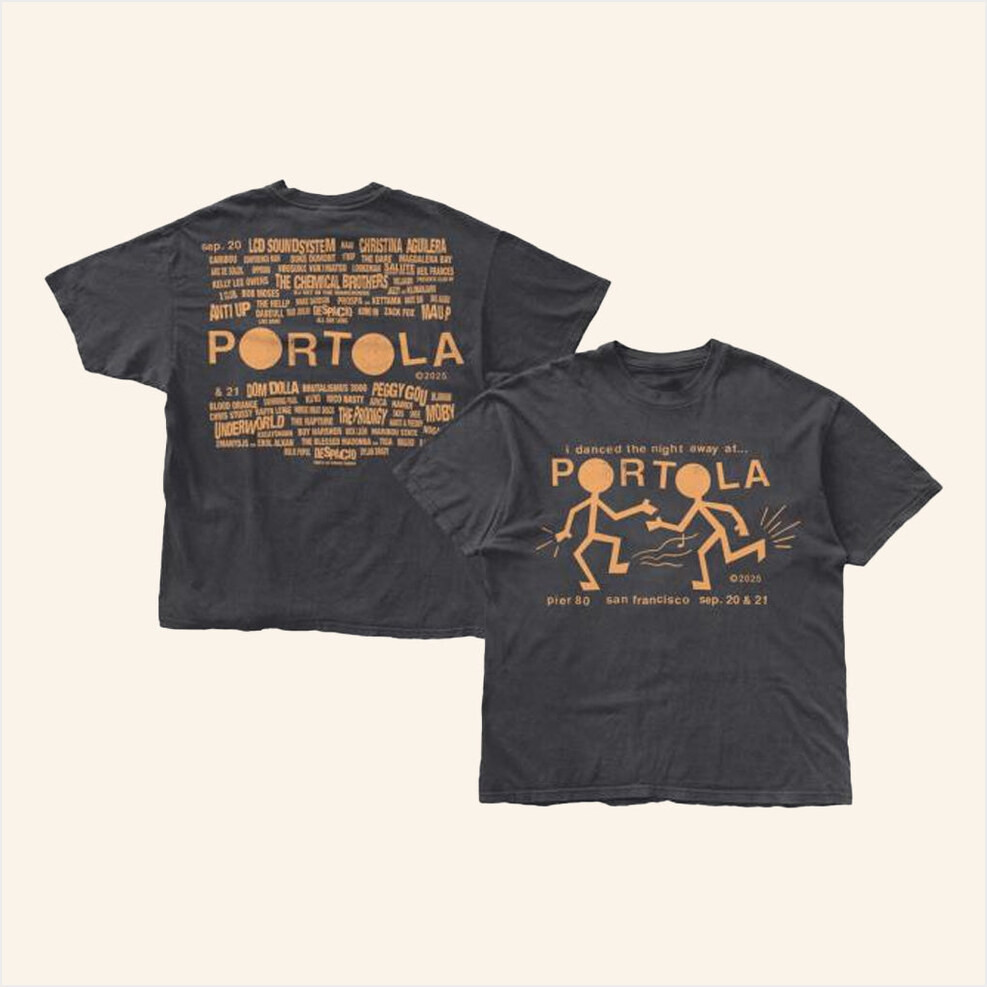 Portola Merch Party People T-Shirt Gifts For Wife Birthday Gifts For Friends Christmas Presents-1