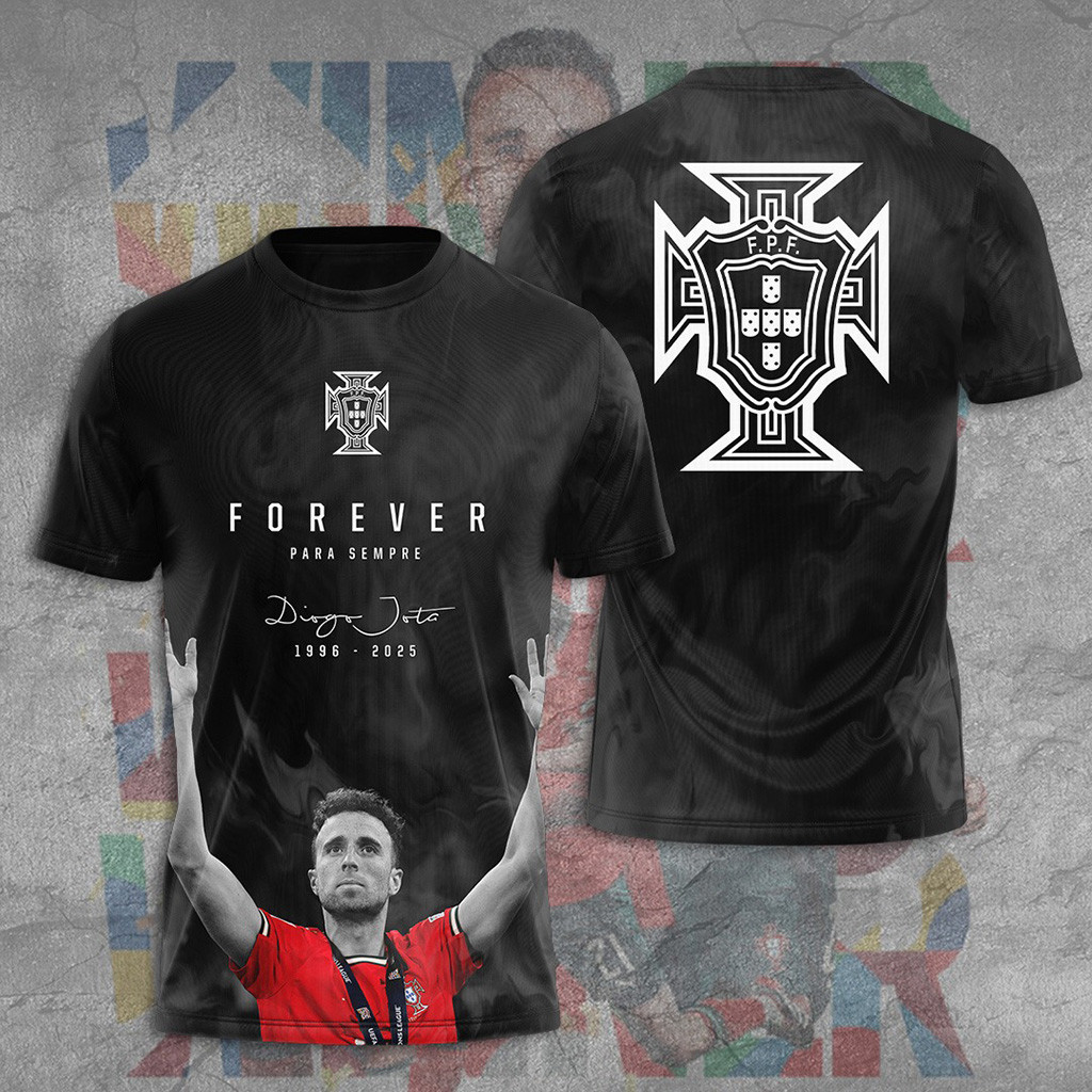 Portugal National Football Team x Diogo Jota Shirt Memorial Gifts For Diogo Jota Fans-1