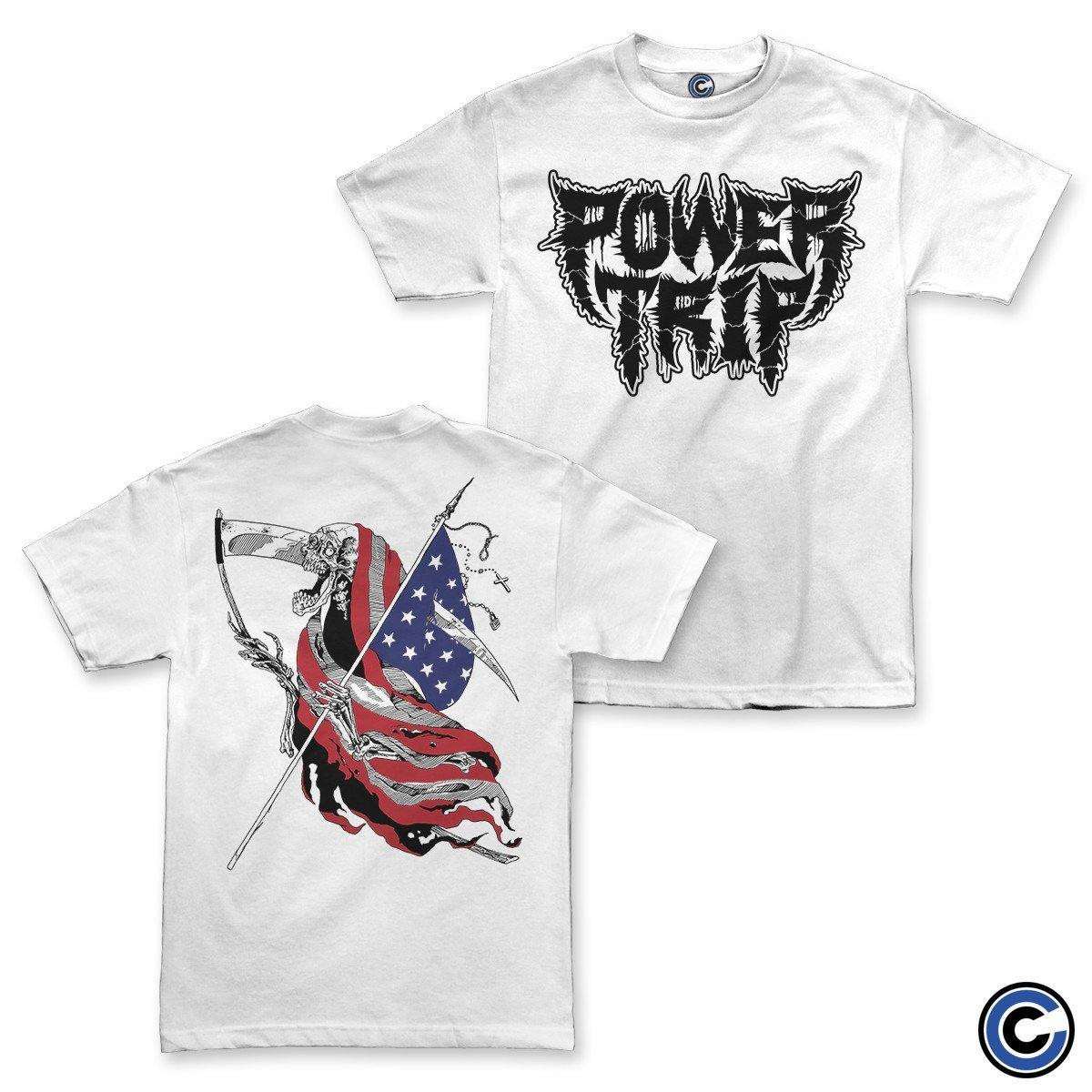 Power Trip Merch American Reaper Shirt Power Trip Shirt-1 Power Trip Merch American Reaper Shirt Power Trip Shirt-1