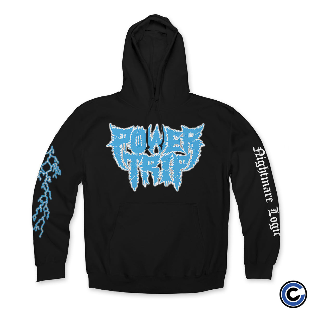Power Trip Merch Lightning Hoodie Power Trip Hoodie-1