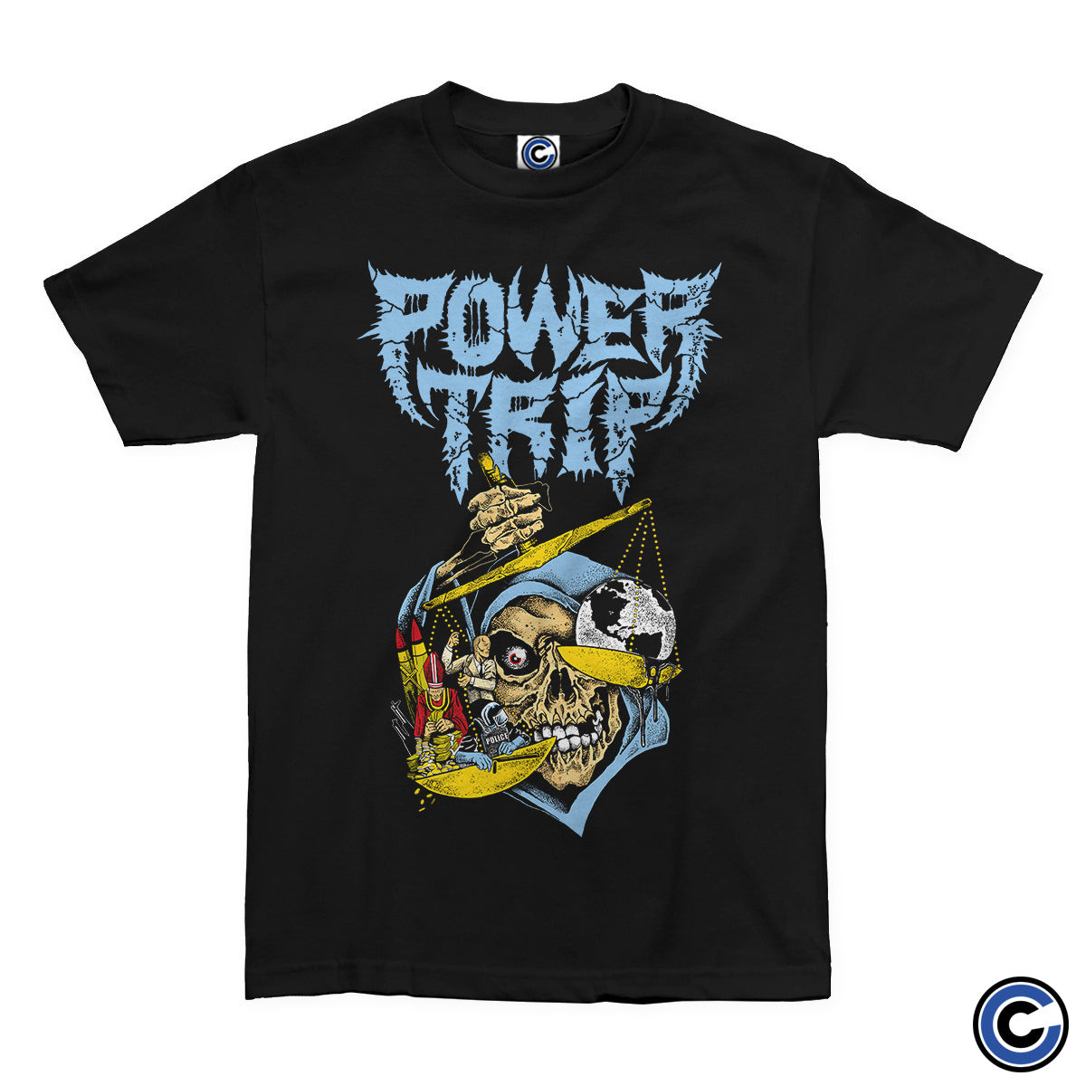 Power Trip Merch Scale Shirt Power Trip Shirt-1