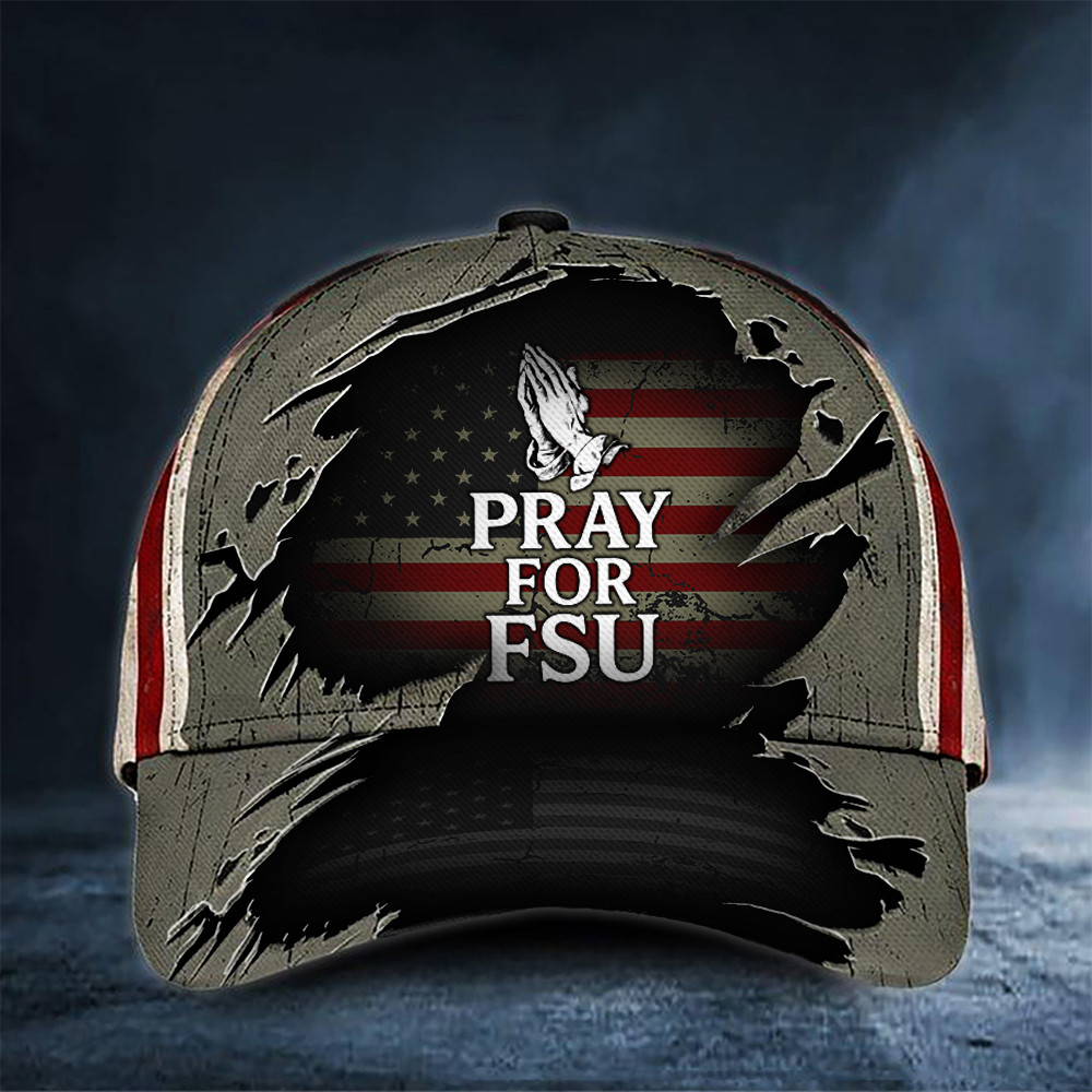Pray For Fsu Hat Florida State University Shooting Hat Football Fans Gifts-1