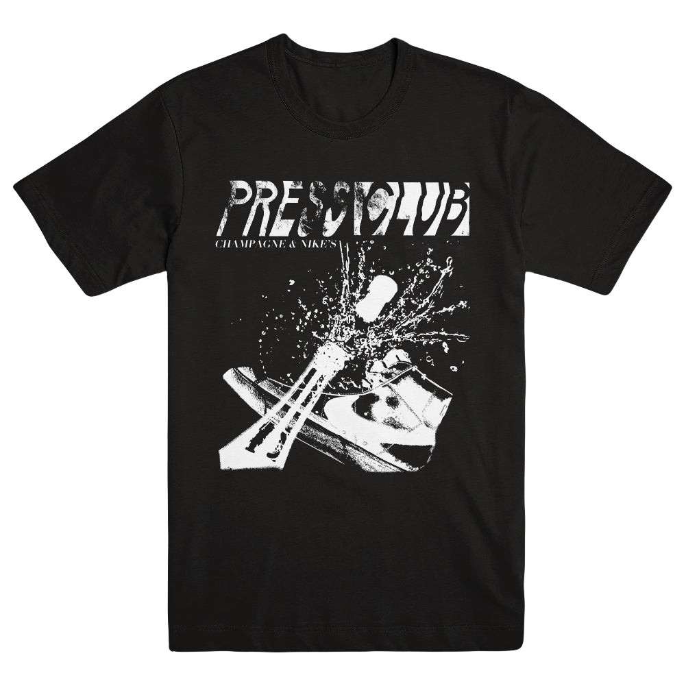 Press Club Merch Champagne And Nikes Shirt Press Club Shirt Father'S Day Gifts For Boyfriend-1