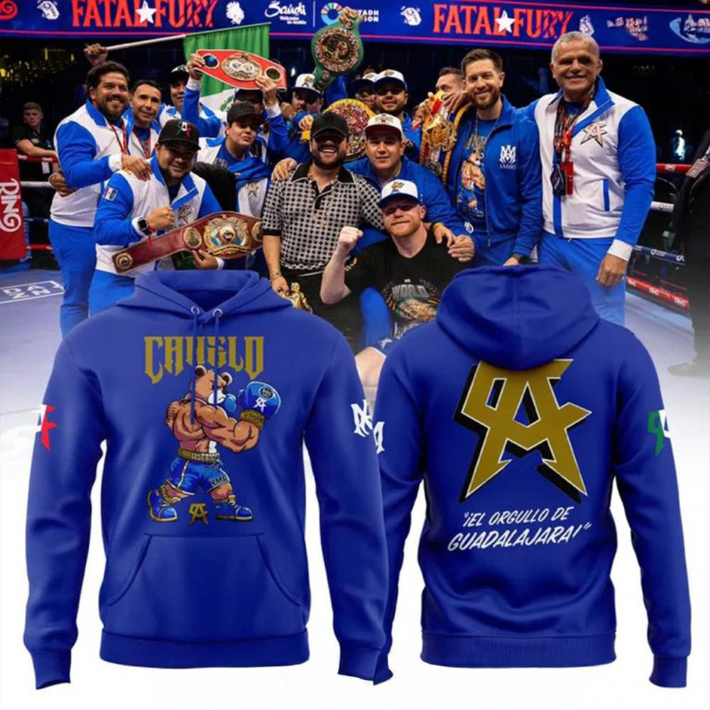 Pride Of Guadalajara Canelo Alvarez Special Hoodie Father'sDay Present Ideas-1