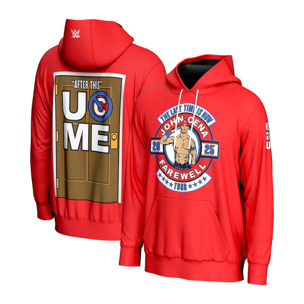 ProSphere Red John Cena Farewell Tour Hoodie Father Daughter Gifts-1