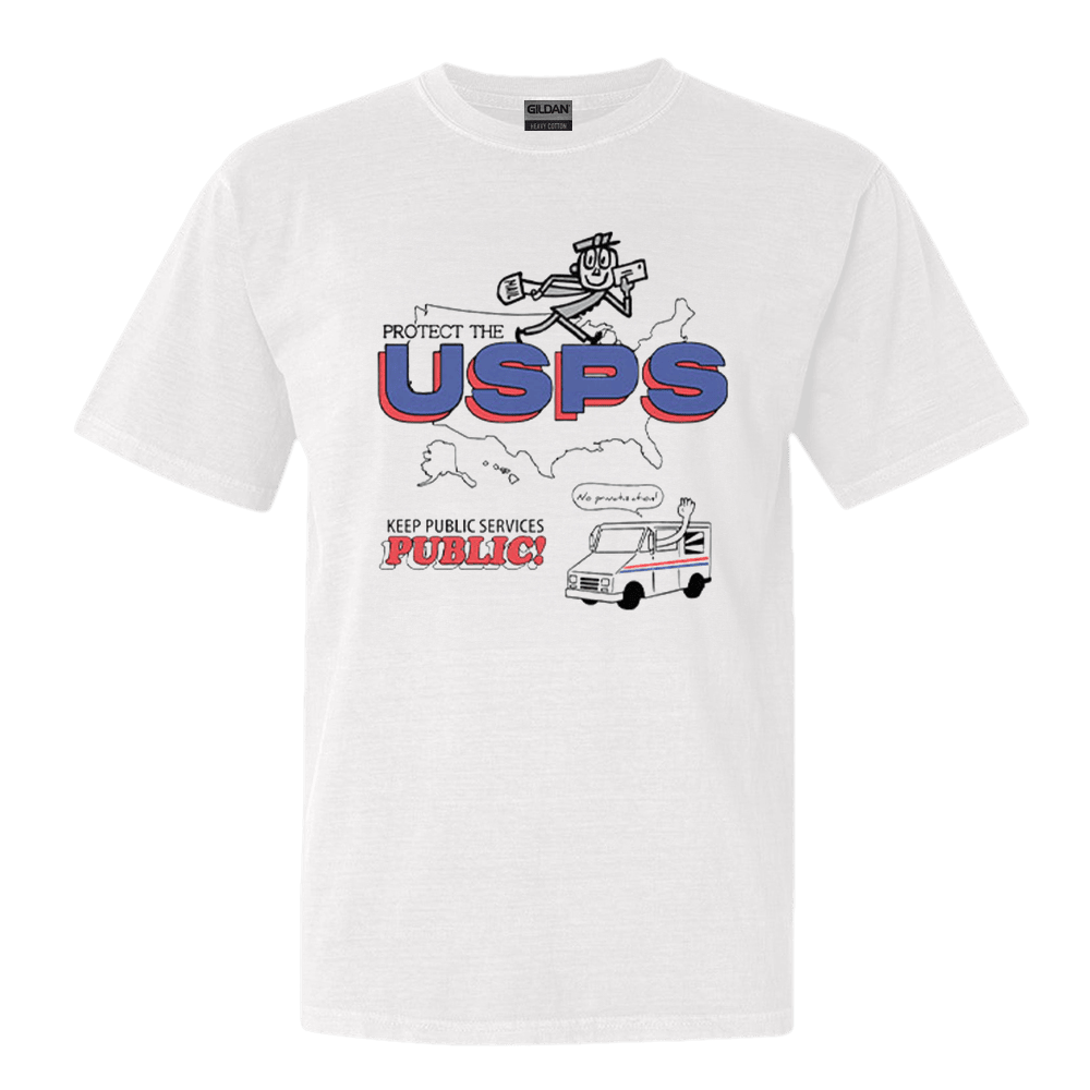 Protect The USPS Keep Public Services Public T-Shirt-1