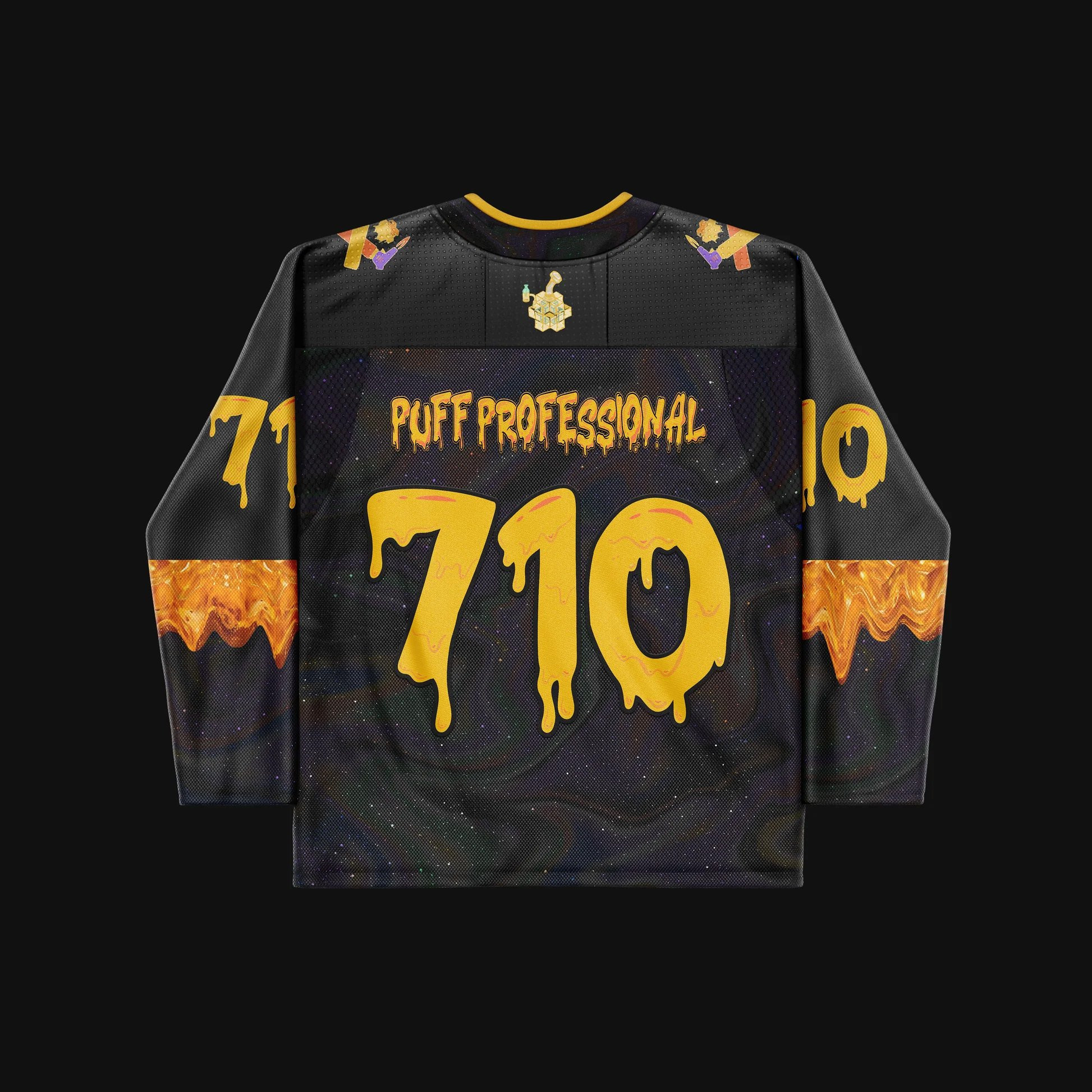 Puff Puff Pass Hockey Jersey Trippy Jersey Puff Professional 710 Merch Gifts For Him-1