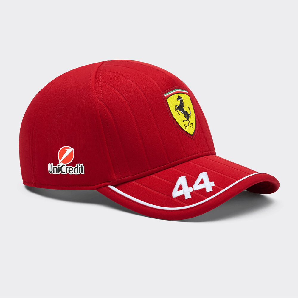 Puma Ferrari Hat Scuderia Ferrari 44 HP 2025 Team Baseball Hat Ferrari Merch Father's Day Gifts-1
