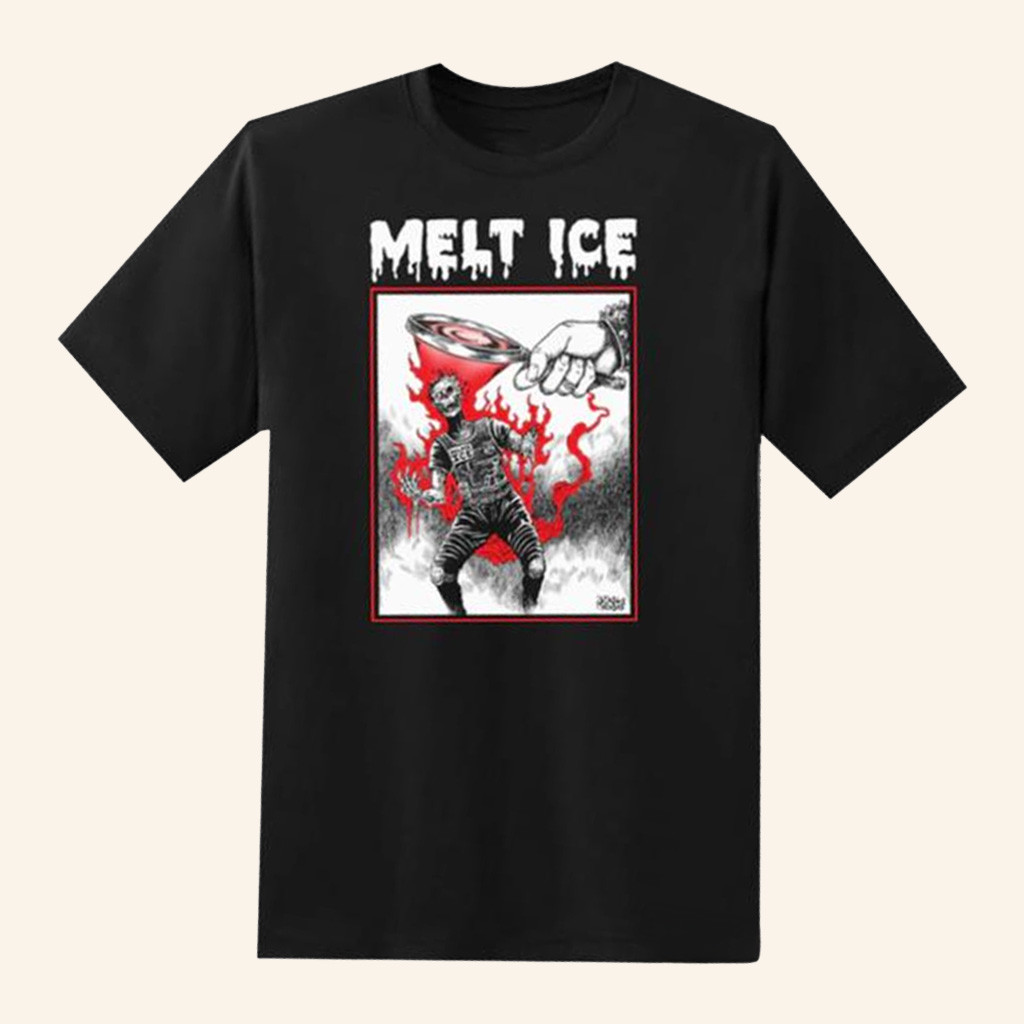 Punkwithacamera Merch Melt Ice Red Two Color Version Diablo Macabre Shirt Gifts-1