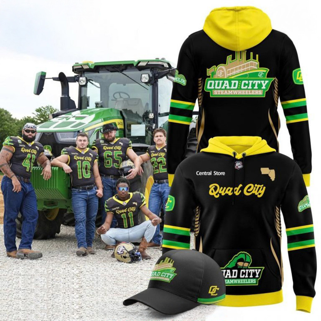 Quad City Steamwheelers Country Night 2025 Hoodie Steamwheelers Merch Fans Gifts-1