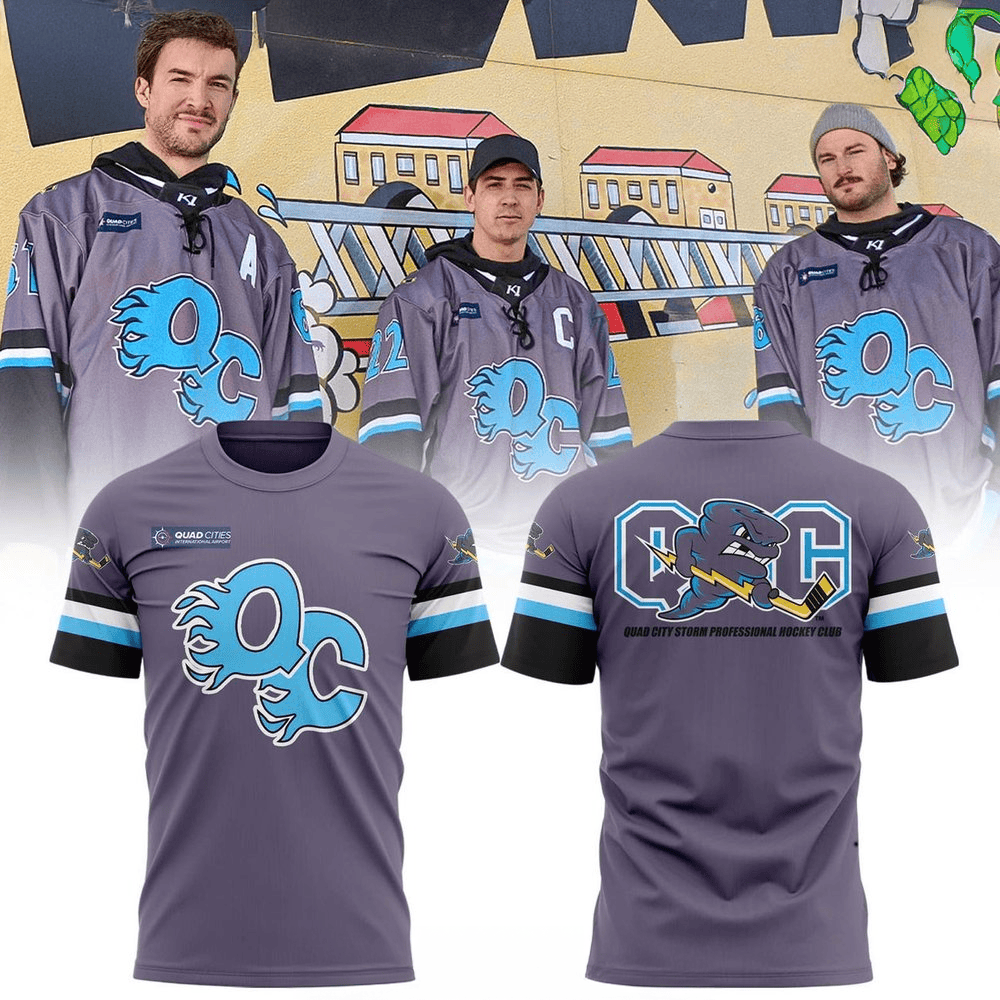 Quad City Storm Legends 2025 Professional Shirt Quad City Storm Merch Good Father's Day Presents-1