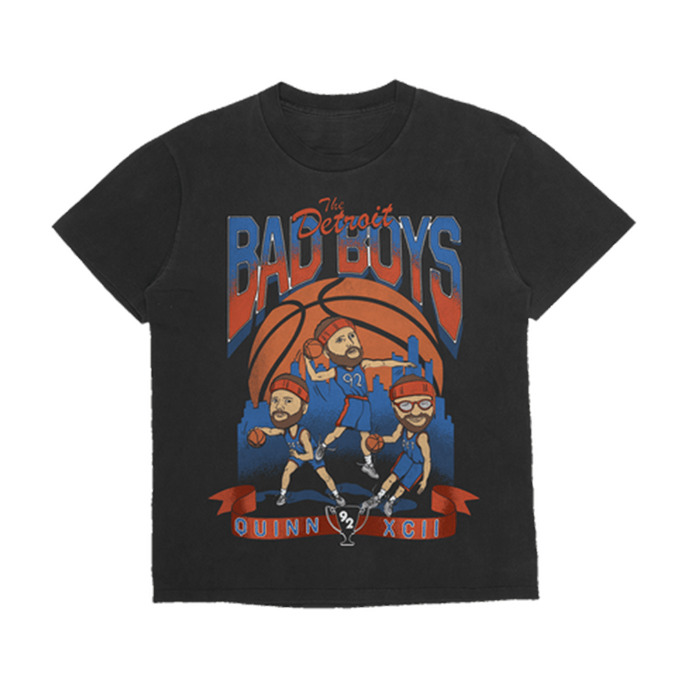 Quinn XCII Merch Detroit's Finest Basketball T-Shirt Best Father's Day Gifts-1