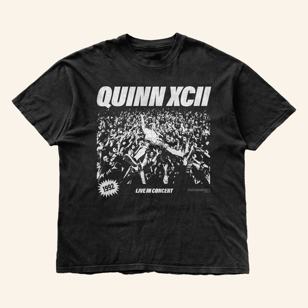Quinn XCII Merch Live In Concert 1992 T-Shirt Gifts For Music Enthusiasts-1