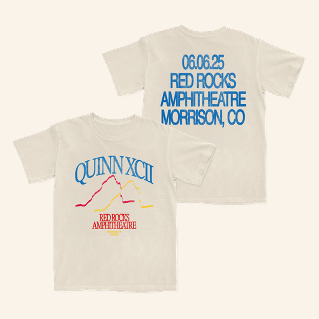 Quinn XCII Merch Red Rocks 2025 T-Shirt Music Lover Gifts For Him-1
