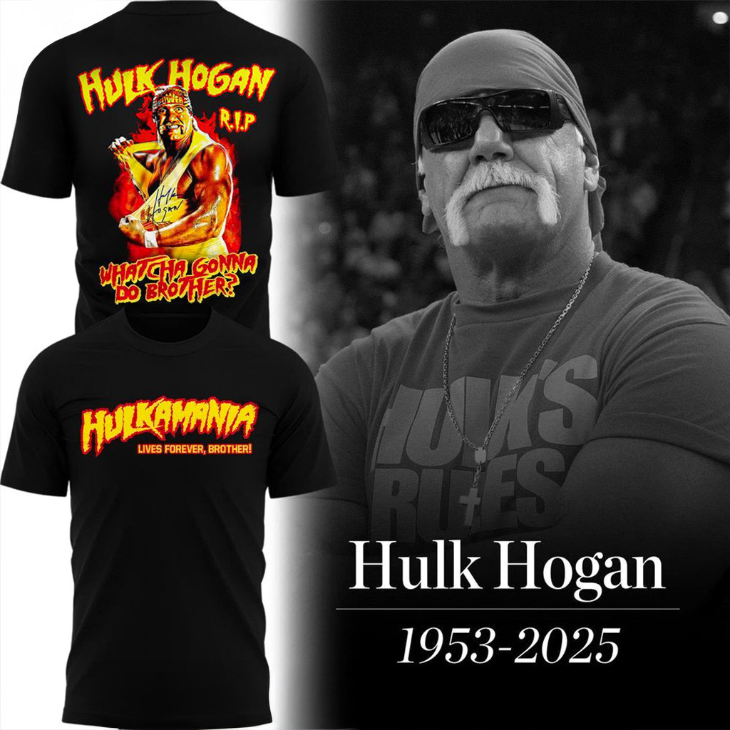 RIP Hulk Hogan 1953 2025 Lives Forever Brother T-Shirt Fan Merch Gifts For Father-1