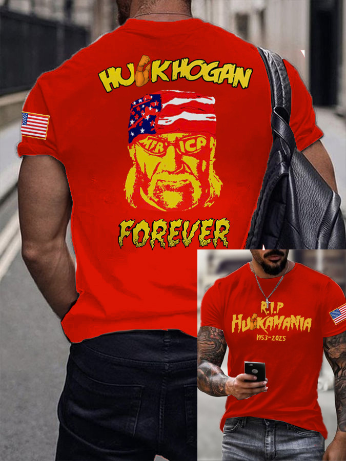 RIP Hulk Hogan 1953 2025 Shirt Hulk Hogan Forever T-Shirt Gifts For Fans-1