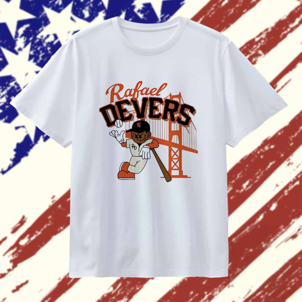 Rafael Devers San Francisco Giants Midsummer Caricature T-Shirt Gifts For Baseball Fans-1
