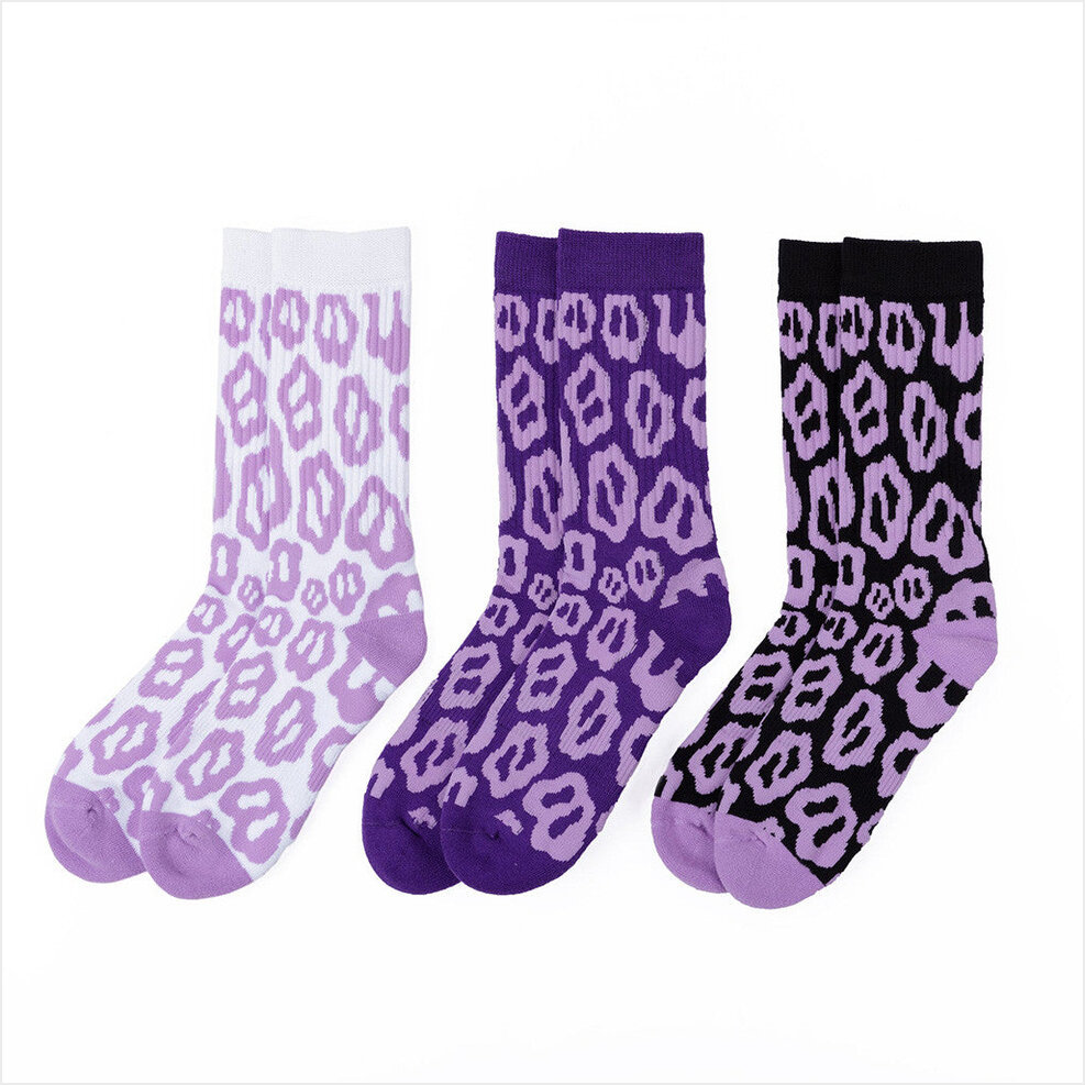 Ranboo Merch Particle Pattern Socks Set Birthday Gifts For Best Friends Gifts For Sister-1
