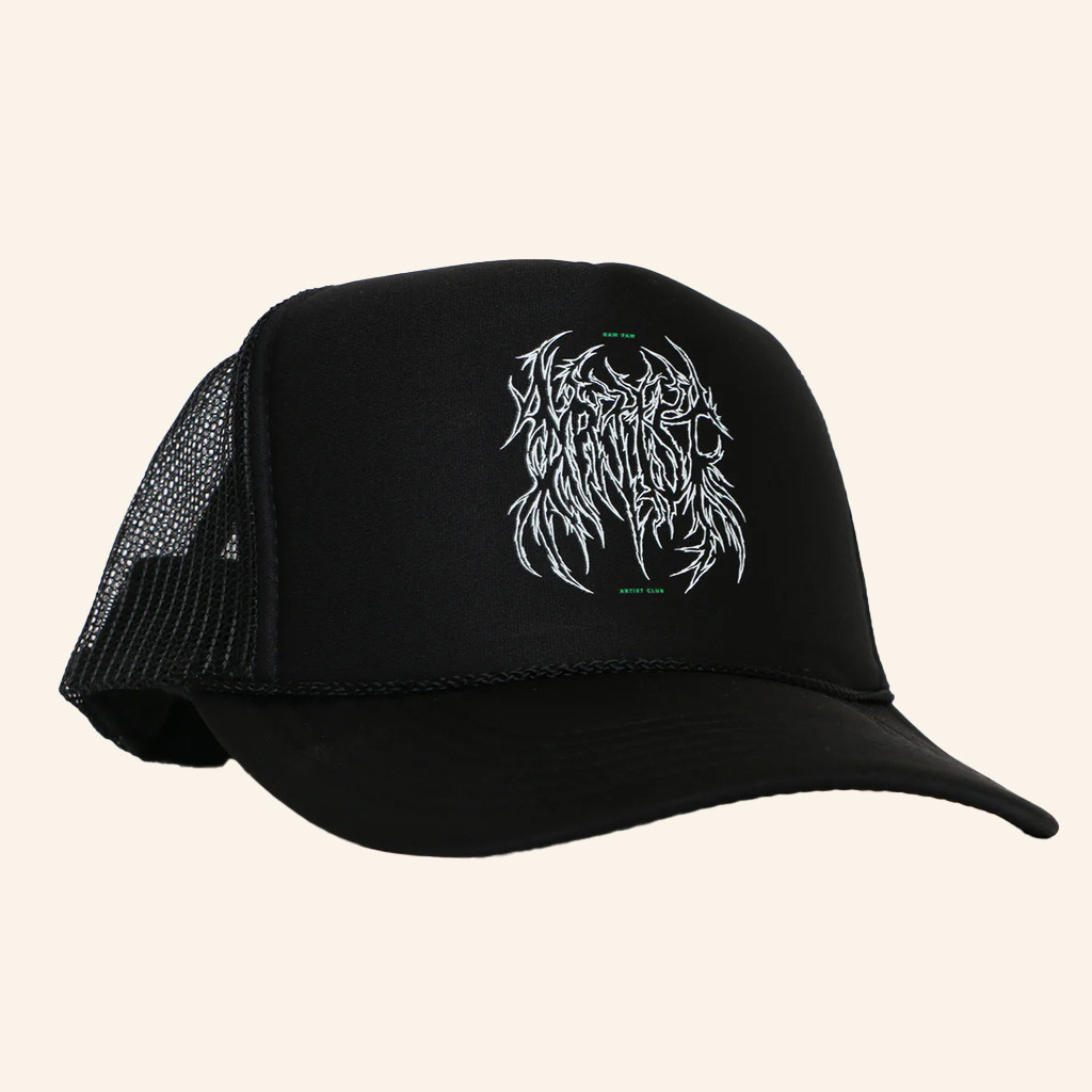 Rawpaw Merch Artist Club Metal Hat Gifts For Father-1