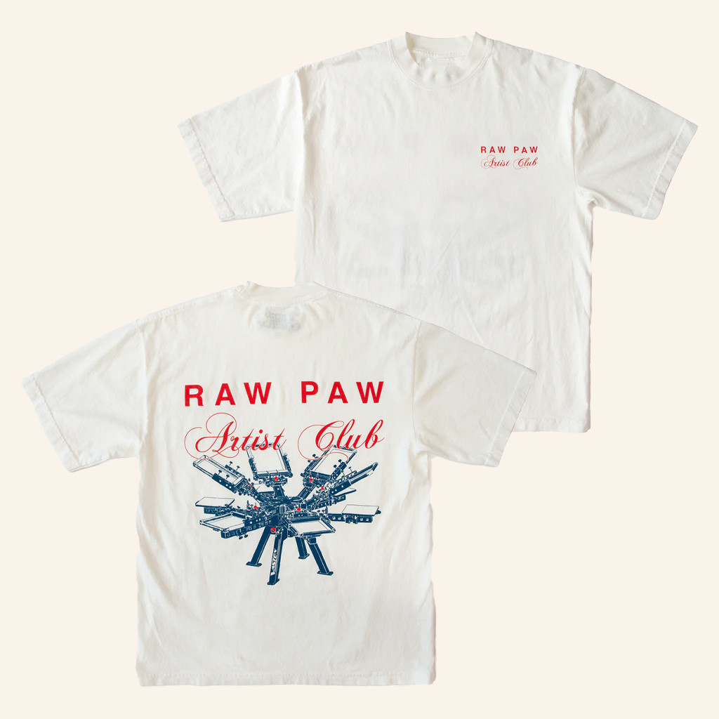 Rawpaw Merch Artist Club Press Shirt Presents For Boyfriend-1
