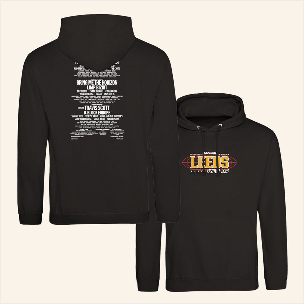 Reading And Leeds Festival Merch Reading 2025 Black Hoodie Gifts For Husband Gifts For Besties-1