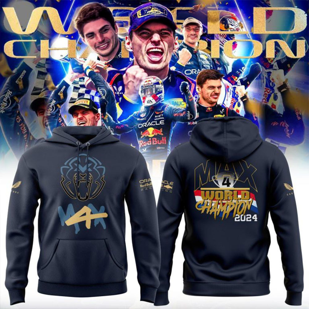 Red Bull Racing The Champions World 2024 Hoodie Fathers Day Gifts Special-1